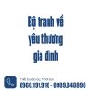 Bộ tranh về yêu thương gia đình