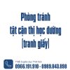 Phòng tránh tật cận thị học đường