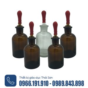 Lọ thủy tinh miệng hẹp kèm ống hút nhỏ giọt