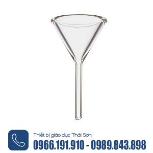 Phễu lọc thủy tinh cuống dài