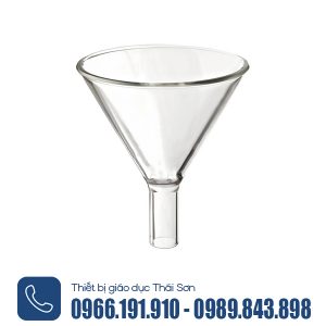 Phễu lọc thủy tinh cuống ngắn