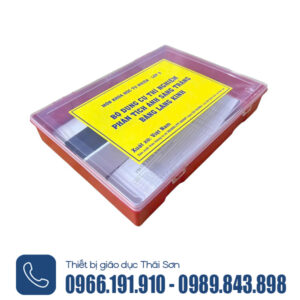 Bộ dụng cụ thí nghiệm phân tích ánh sáng trắng bằng lăng kính